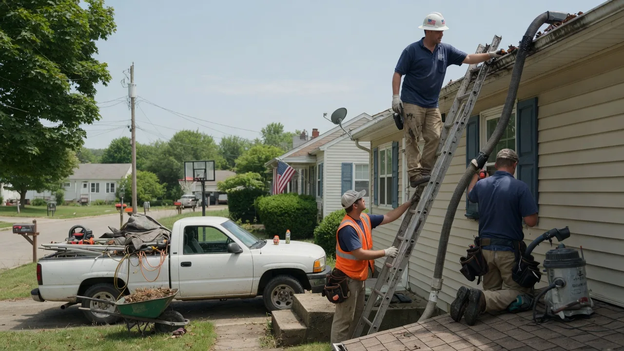 Gutter Installation in Bluffton, OH near me